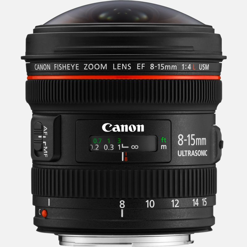 Canon fisheye store lens