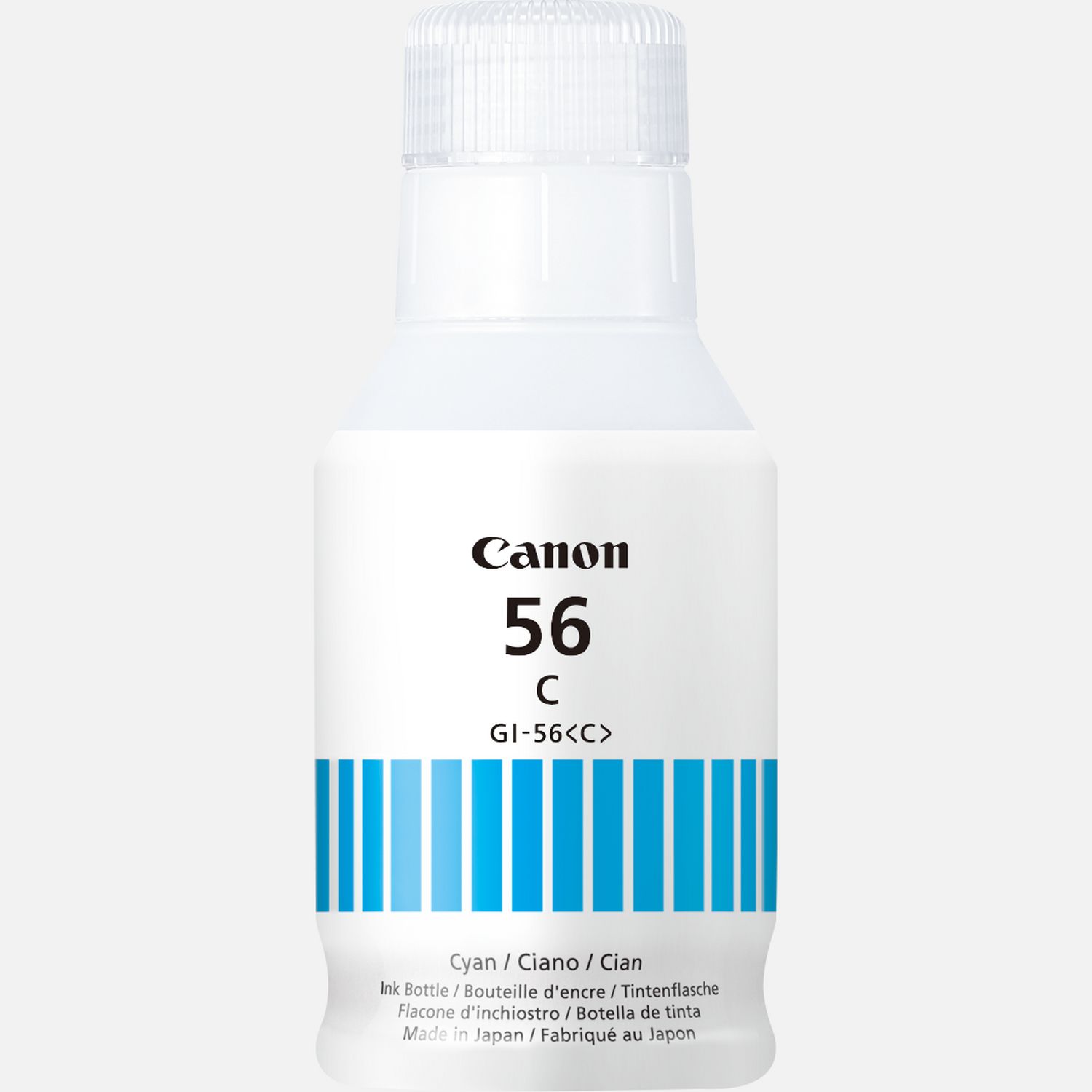 Bouteille d'encre cyan Canon GI-56C
