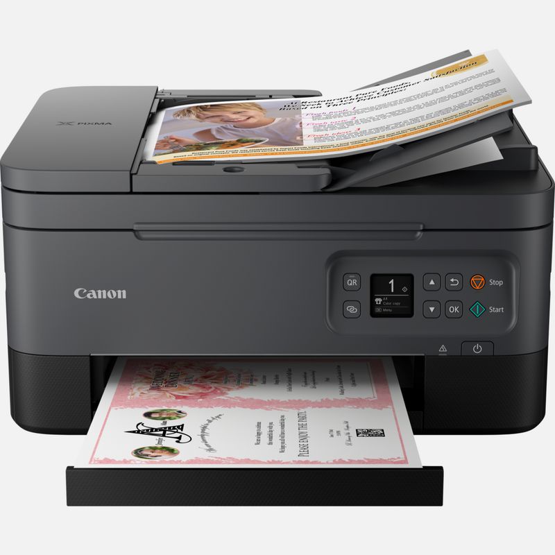 Canon PIXMA TS7450 Wireless Colour All in One Inkjet Photo Printer, Black