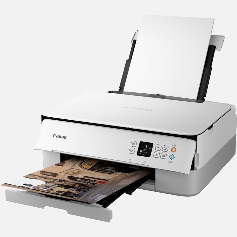 Imprimante photo jet d'encre couleur 3-en1 sans fil Canon PIXMA