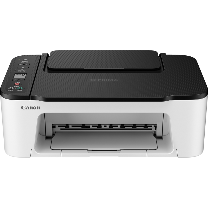 Canon PIXMA TS3452 Wireless Colour All-in-One Inkjet Photo Printer, White with Black top