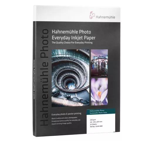 Hahnemühle Sustainable Photo Satin Paper 220 gsm, A4, 25 Sheets
