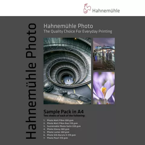Hahnemühle Photo Paper Sample Pack