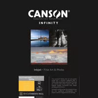Impresión de prueba y serie de papel Canson Infinity Somerset Enhanced Satin White Paper, 225 g/m² (A4), 25 hojas