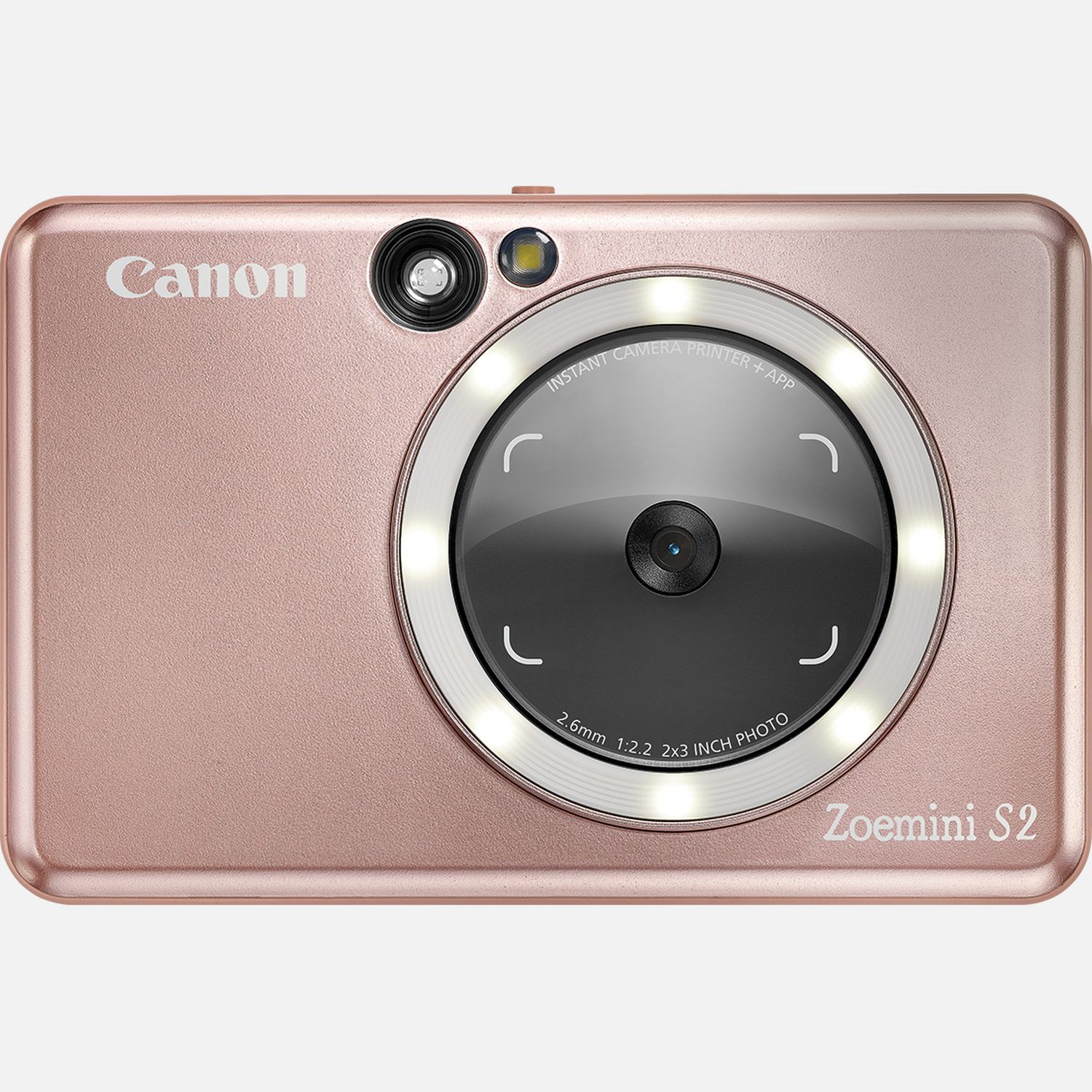 Imprimante photo couleur portable Canon Zoemini 2, rose doré dans