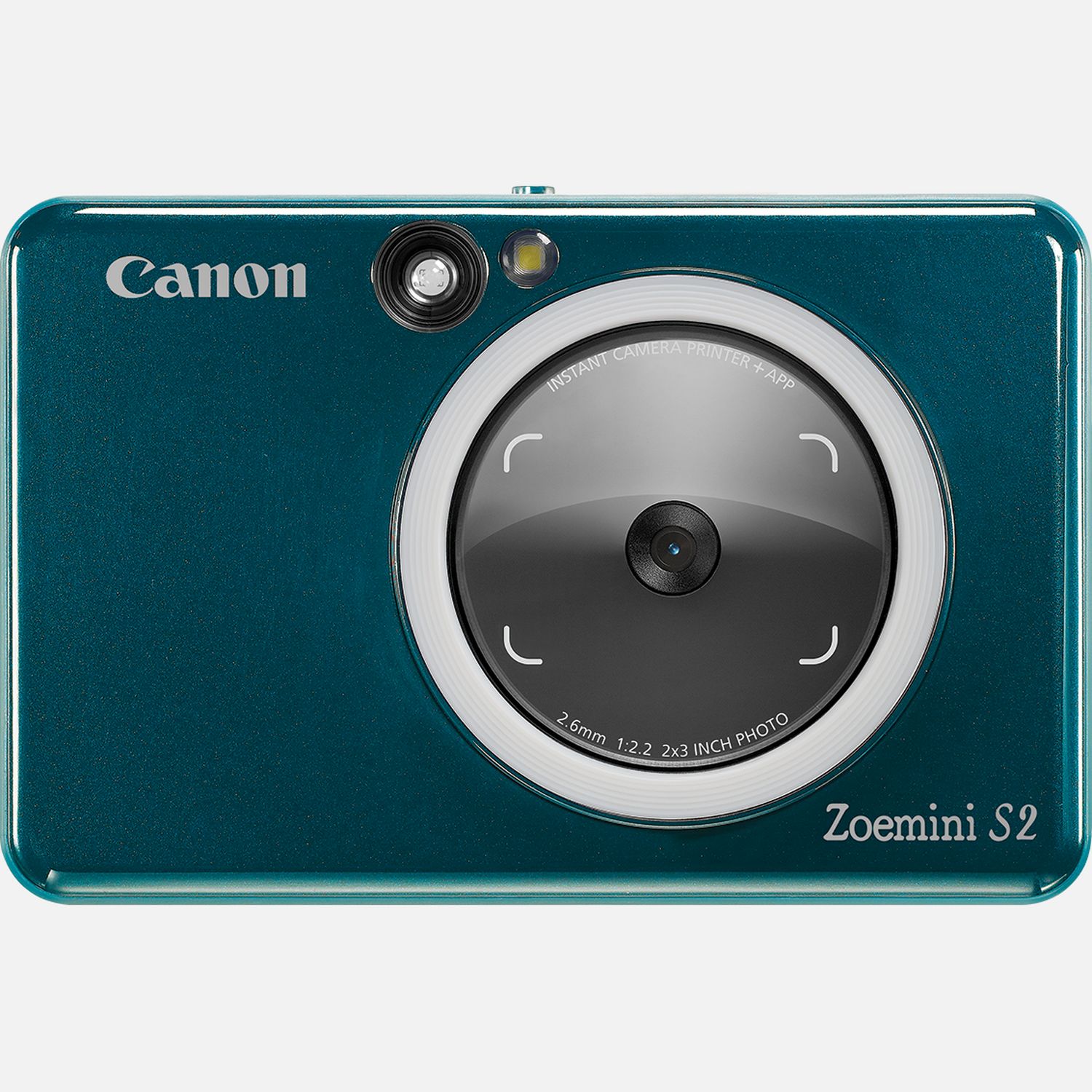 Canon Zoemini S2 Instant Camera, Teal blue - Castle Cameras