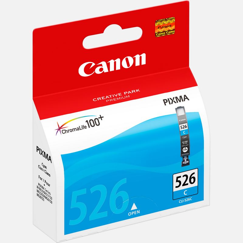 Cartouche Canon CLI-526 cyan pas cher compatible