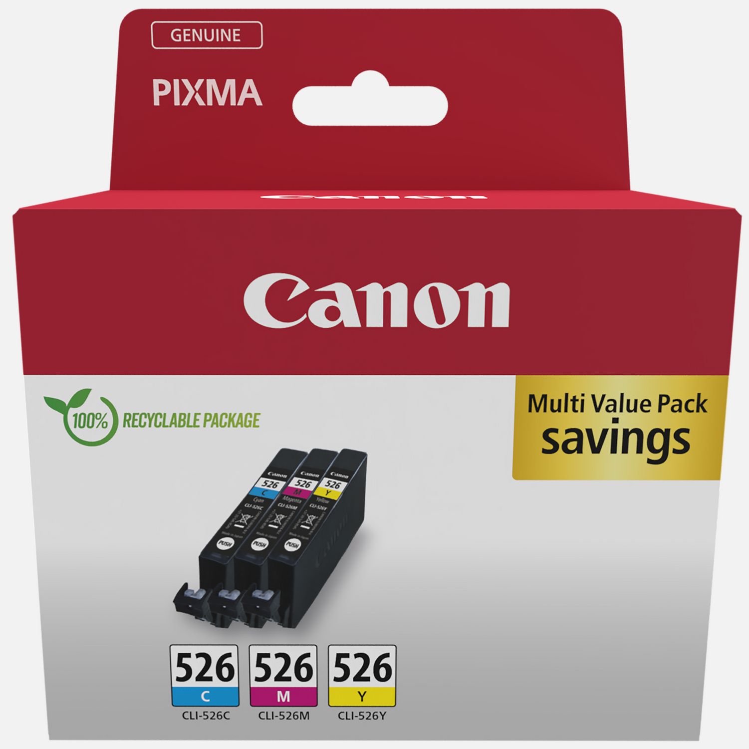 Canon CLI-526CL Multipack couleurs (4541B006) au meilleur prix sur