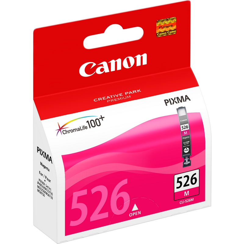 Cartucho de tinta magenta Canon CLI-526M Producto Vista izquierda