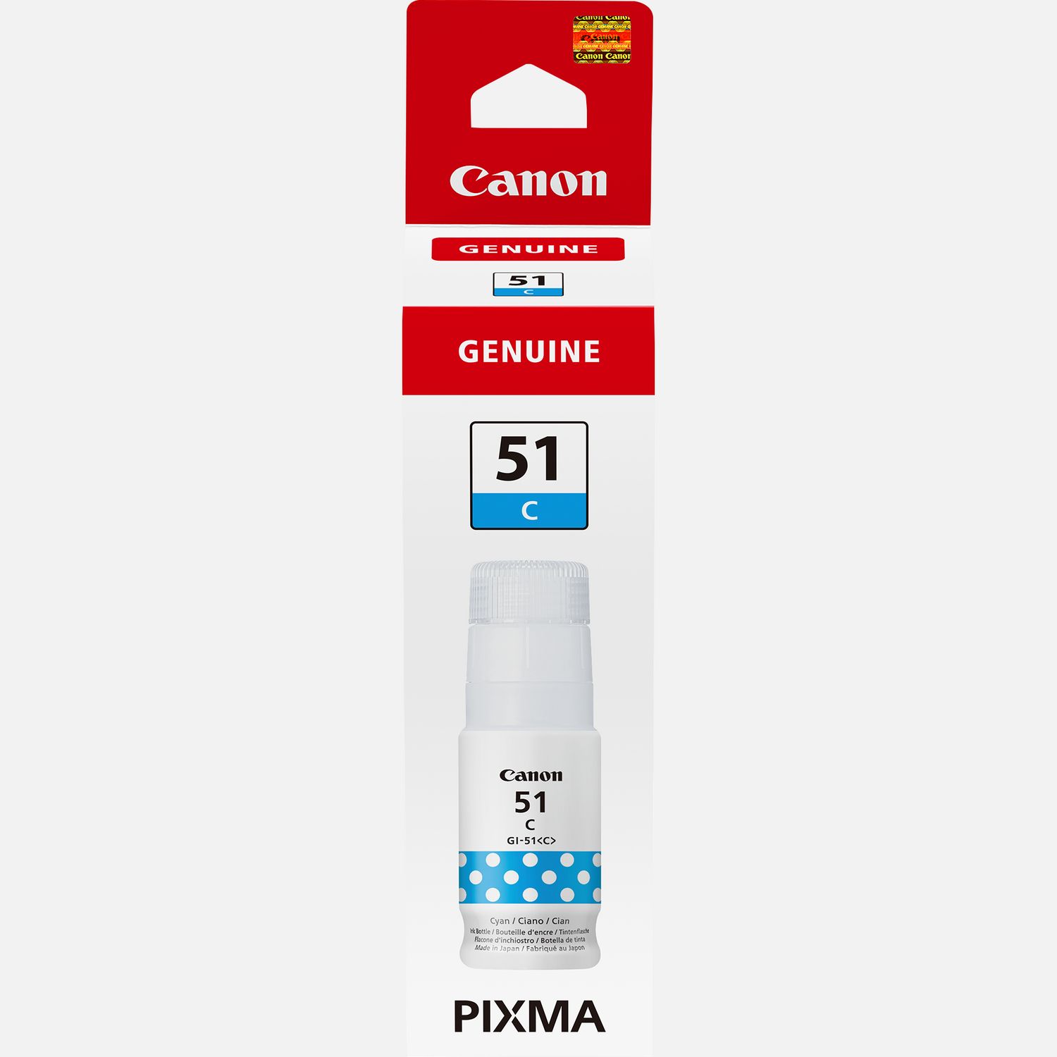 Canon GI51C, Ink Bottle, Cyan — Canon UK Store