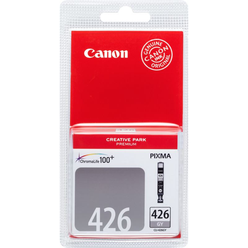 Canon CLI-426GY Grey Ink Cartridge Product Front View