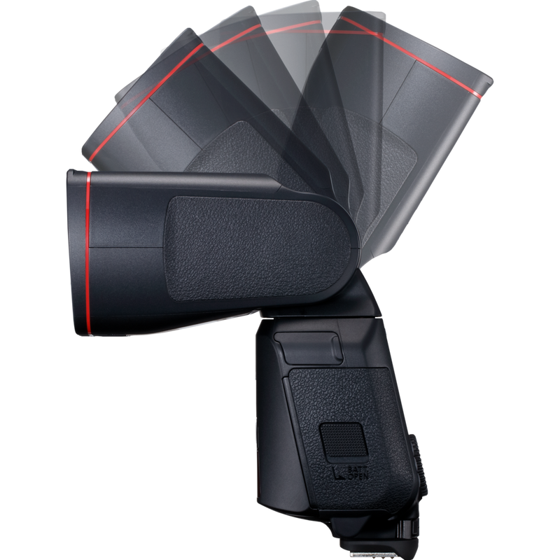 Flash Canon Speedlite EL-1 Produits Rayon de rotation latéral