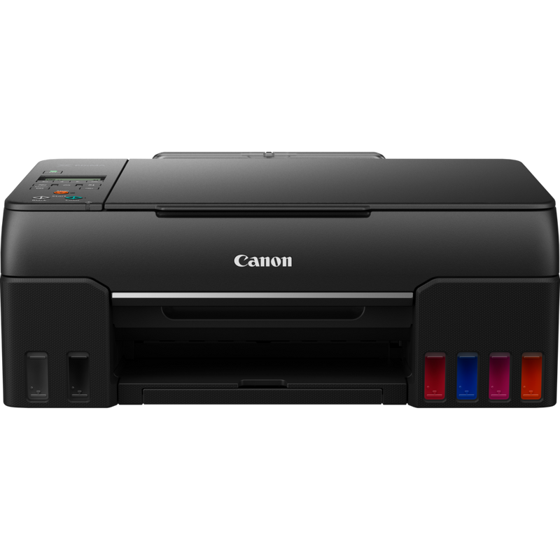 Canon PIXMA G640 Wireless 3-in-1 Refillable MegaTank Inkjet Photo Printer Product Front View