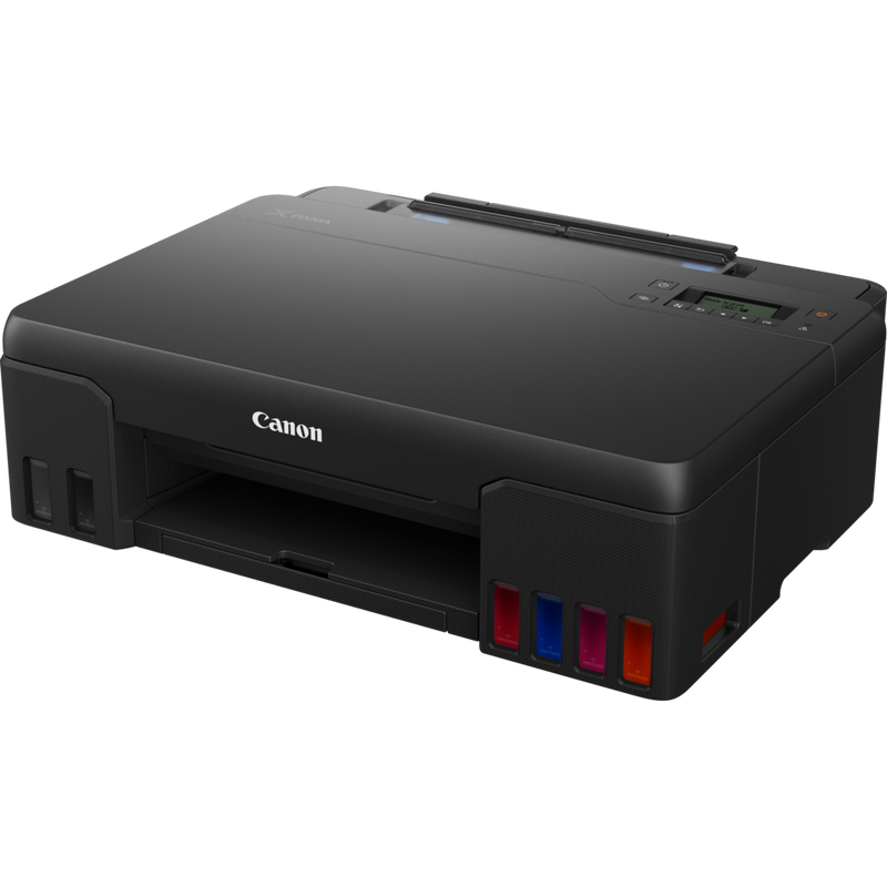 Canon PIXMA G540 Wireless Refillable MegaTank Inkjet Photo Printer Product Front Slant View