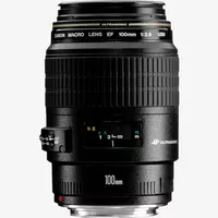 Objetivo Canon EF 100 mm f/2,8 Macro USM Producto Vista frontal