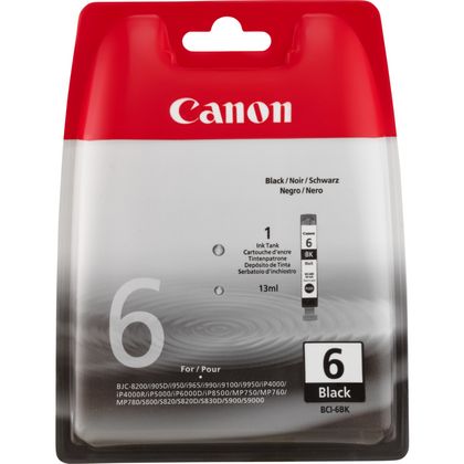 Canon BCI-6BK Black Ink Cartridge — Canon UK Store