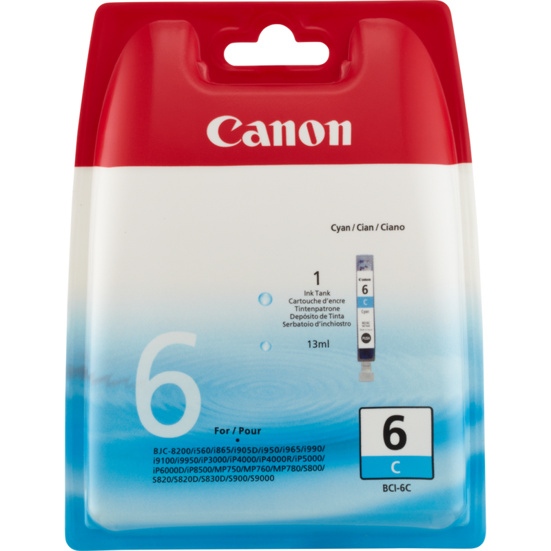 Canon BCI-6C Cyan Ink Cartridge