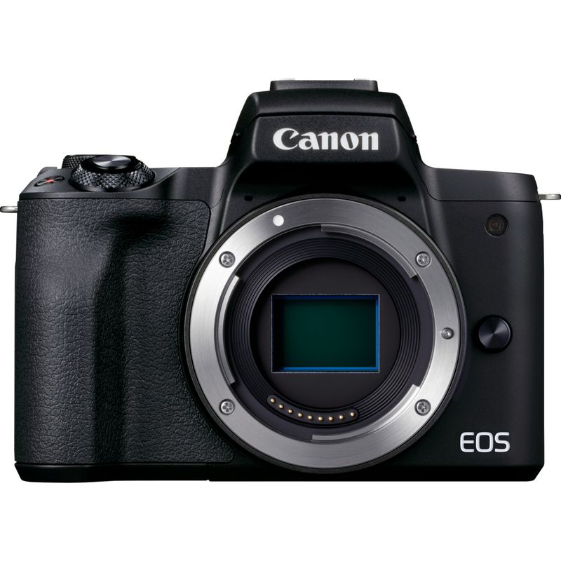 Comprar Cámara EOS M50 Mark II Mirrorless de Canon en negro + objetivo EF-M  18-150mm f/3.5-6.3 IS STM en grafito en Cámaras con Wi-Fi — Tienda Canon  Espana