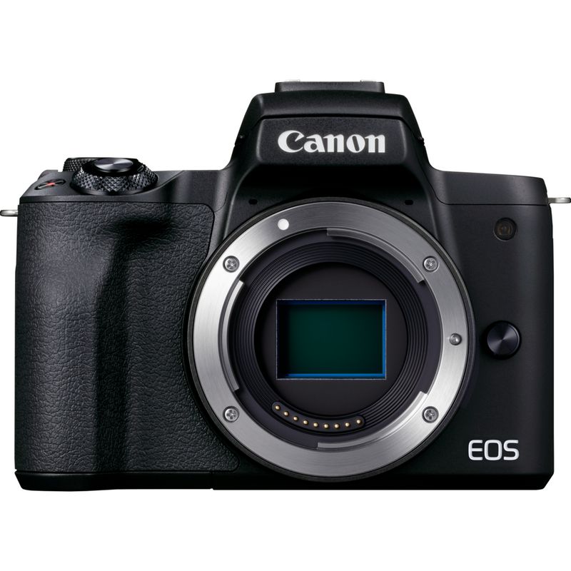 Canon EOS M50 Mark II spiegellose Kamera, Schwarz + EF-M 18-150mm 