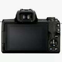 Appareil photo hybride Canon EOS M50 Mark II noir + objectif EF-M 15-45mm f/3.5-6.3 IS STM graphite Produits Vue arrière
