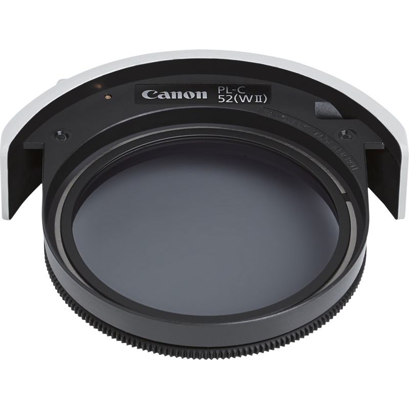 Canon 52mm PL-C Drop-In Circular Polarising Filter (WII) Product View