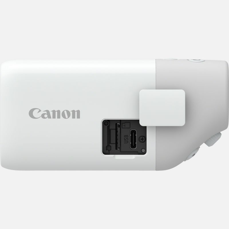 Canon PowerShot ZOOM Telephoto Monocular Compact Camera Essential Kit, White