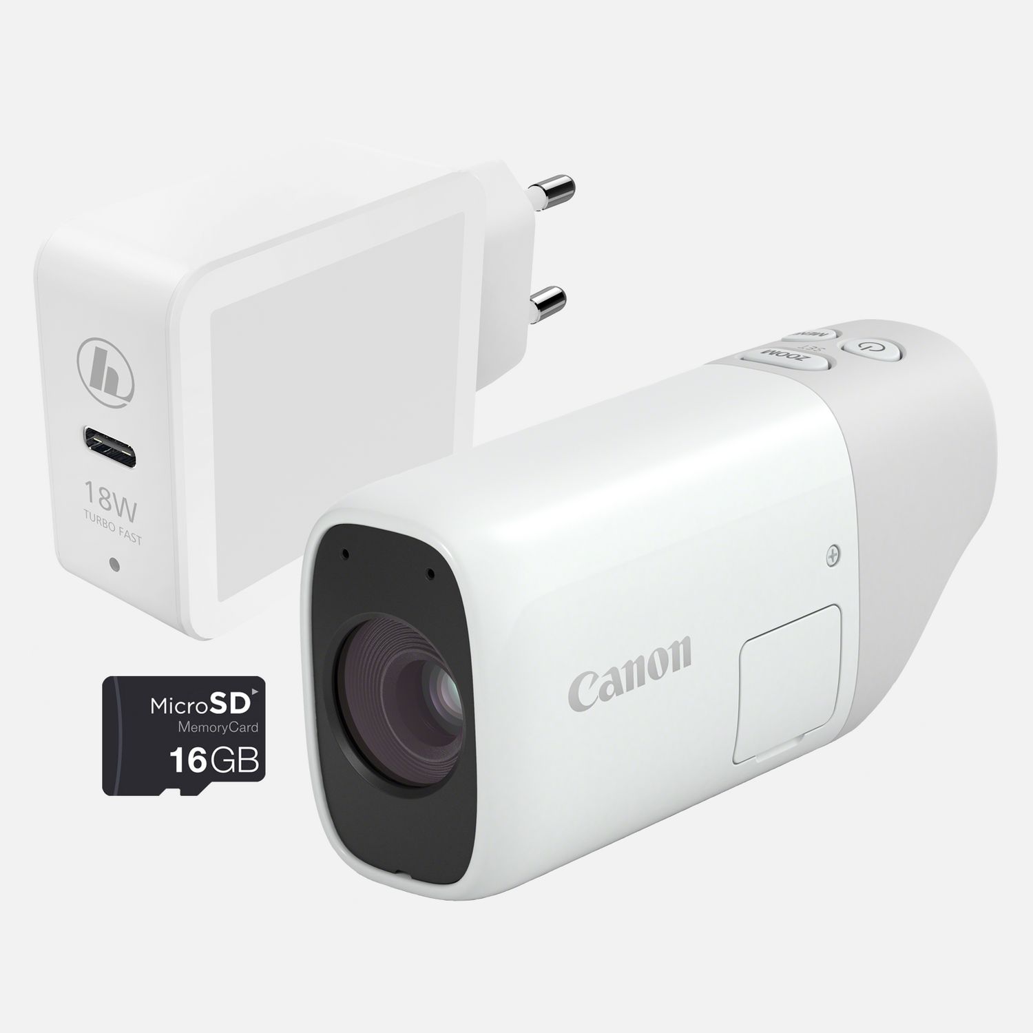 Kwaadaardige tumor halfgeleider Bergbeklimmer Buy Canon PowerShot ZOOM Telephoto Monocular Compact Camera Essential Kit,  Wit in Wifi-camera's — Canon Belgie Store