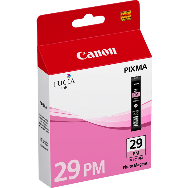 Canon PGI-29PM Photo Magenta Ink Cartridge Product Left View