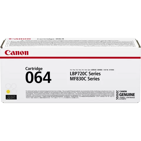 Canon 064 Yellow Toner Cartridge