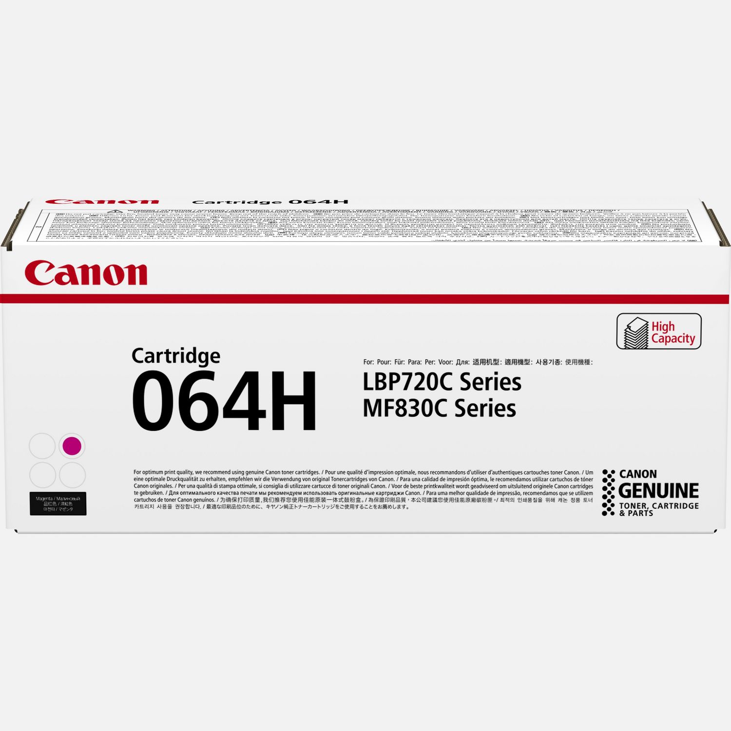Cartouche de toner magenta Canon 064H