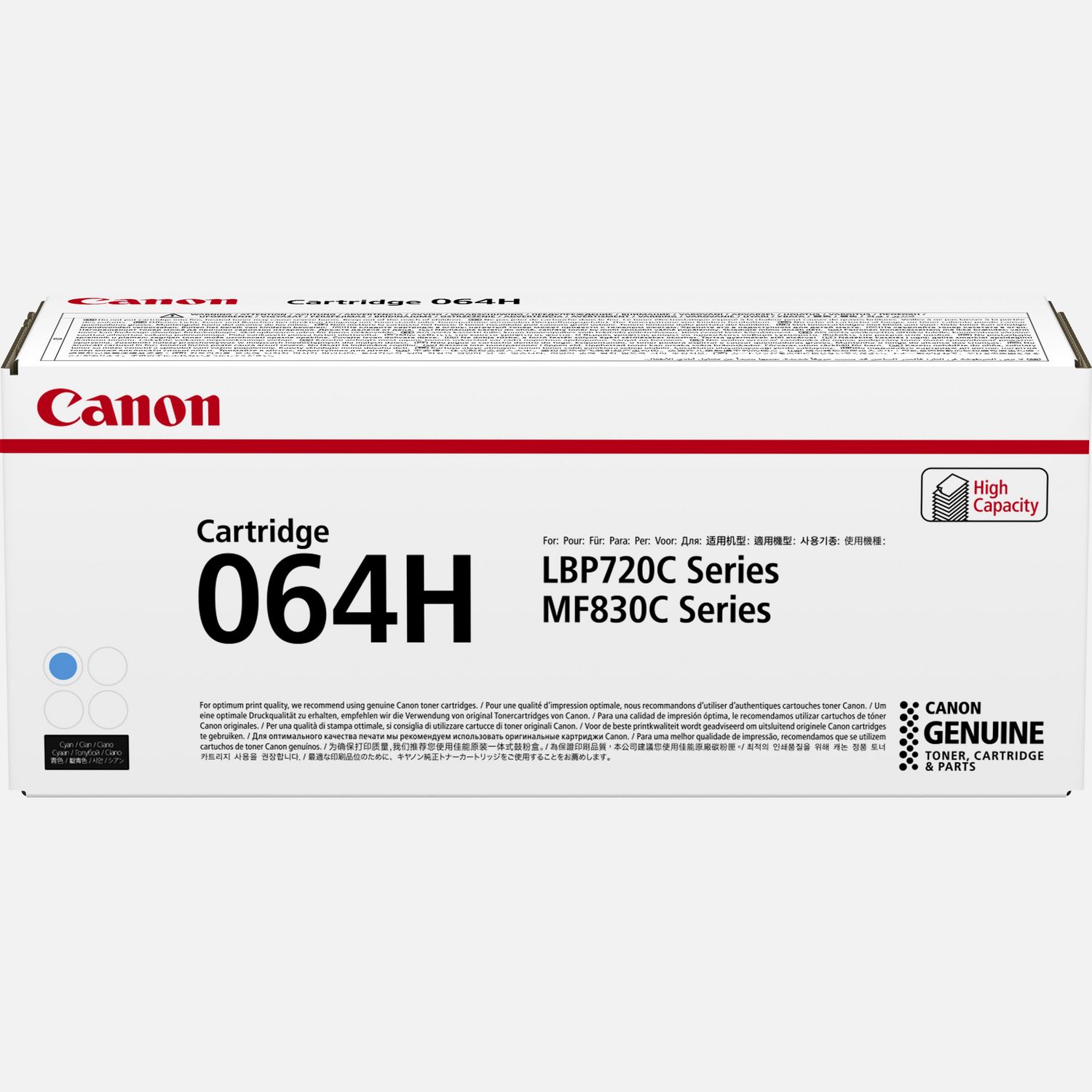 Cartouche de toner cyan Canon 064H