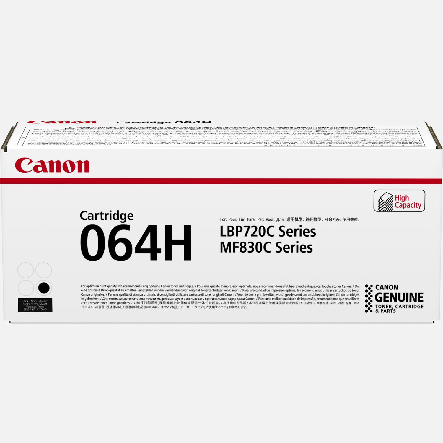 Cartouche de toner noir Canon 064H