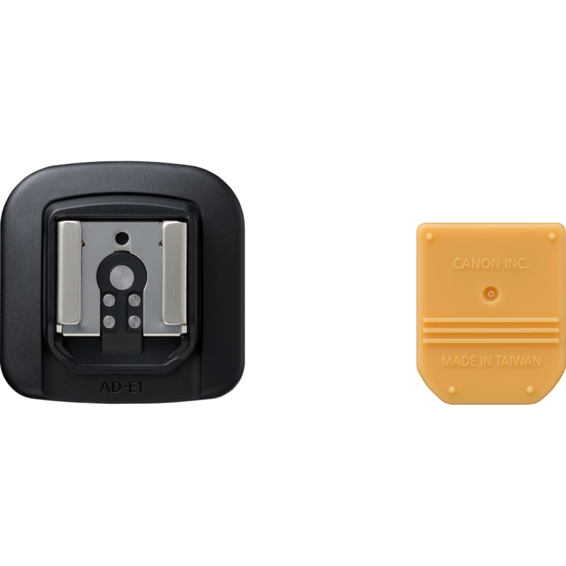 Canon AD-E1 Multi-function Shoe Adapter Product Top View with cover