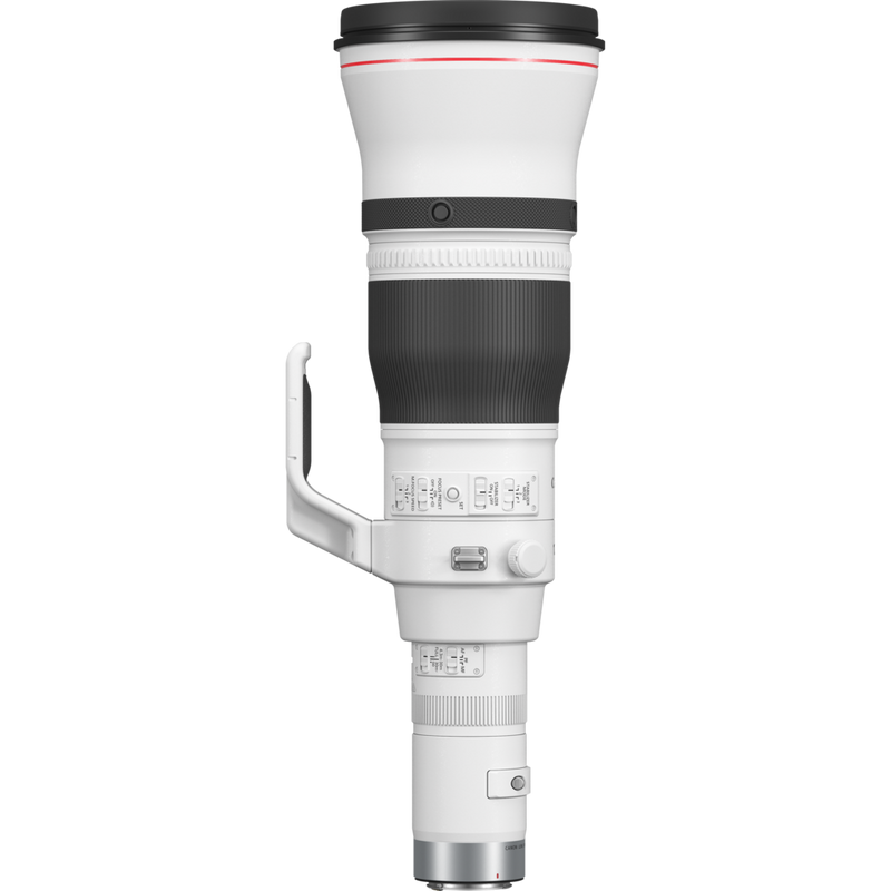 Canon RF 1200mm F8L IS USM Lens Product Left View with the Tripod Mount