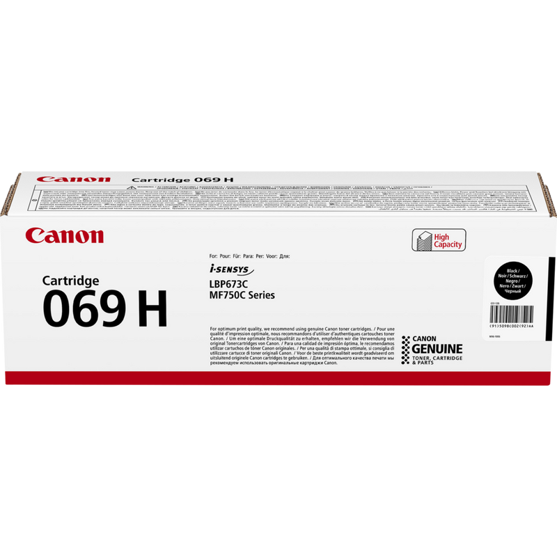 

Canon 069H Black Toner Cartridge