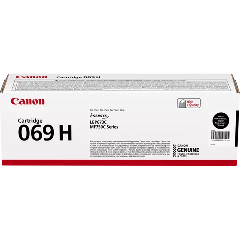 Canon 069H Black Toner Cartridge
