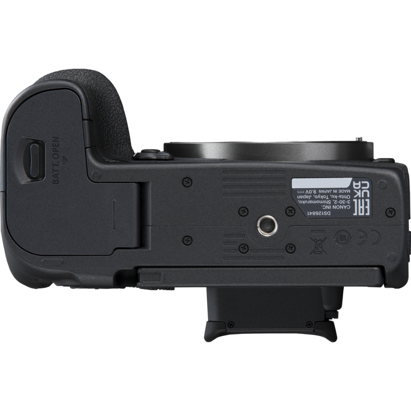 Canon EOS R7 spejlløst kamerahus + RF-S 18-150mm F3.5-6.3 IS STM-objektiv + RF-S 10-18mm F4.5-6.3 IS STM-objektiv Produkter Set nedefra