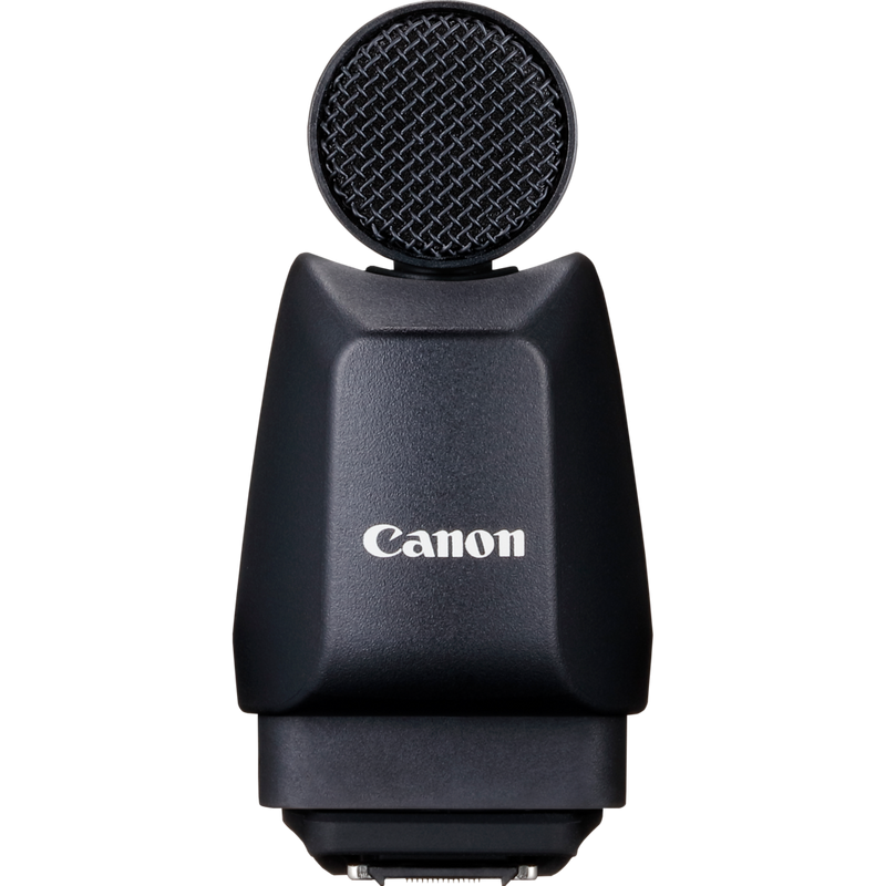 Microphone stéréo directionnel Canon DM-E1D Produits Vue avant