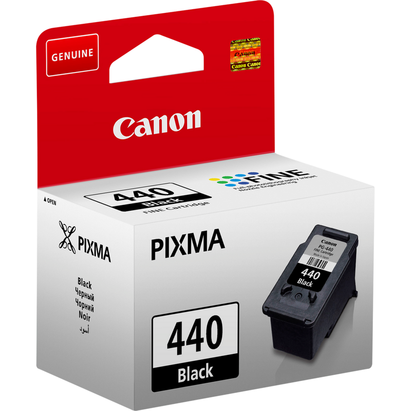Canon PG-440 Black Ink Cartridge Product Left View