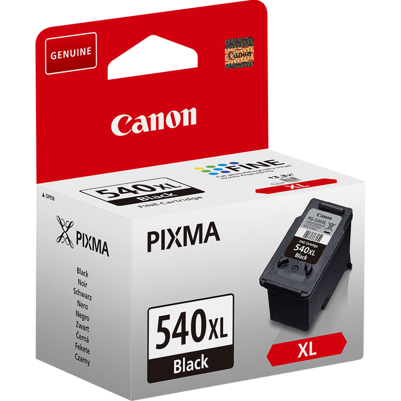 Canon PG-540XL High Yield Black Ink Cartridge — Canon Danmark Store