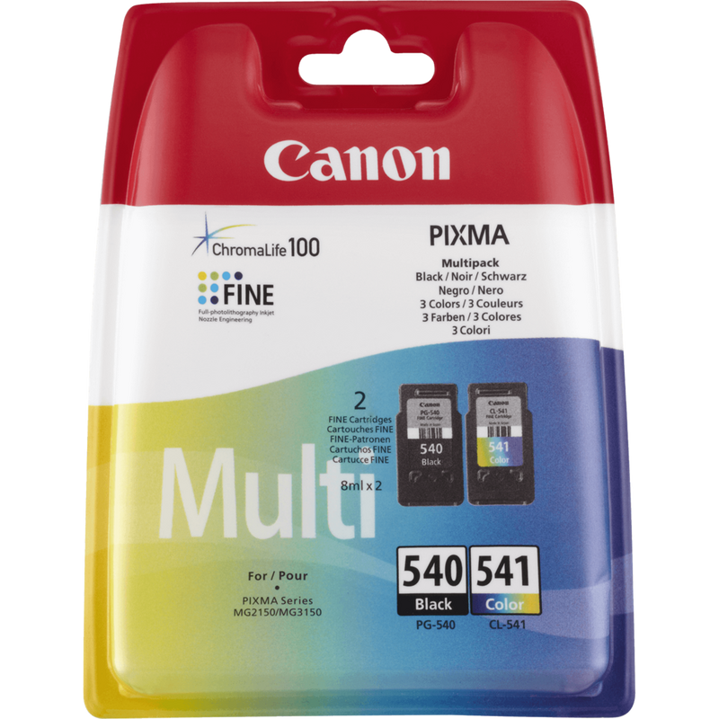 Canon PG-540/CL-541 C/M/Y Ink Cartridge Multipack — Canon UK Store