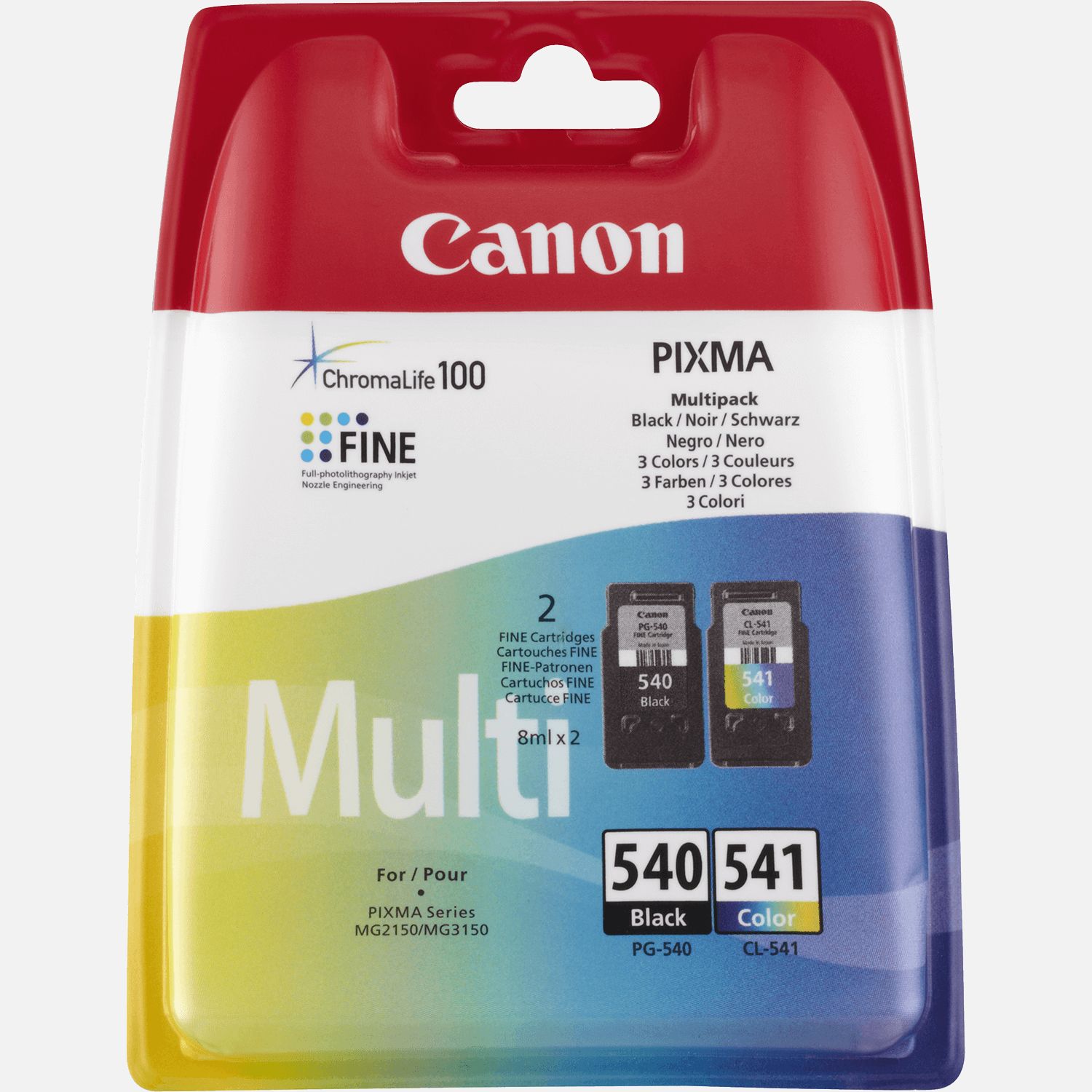 Canon Pg 540 Cl 541 C M Y Ink Cartridge Multipack Canon Oy Store