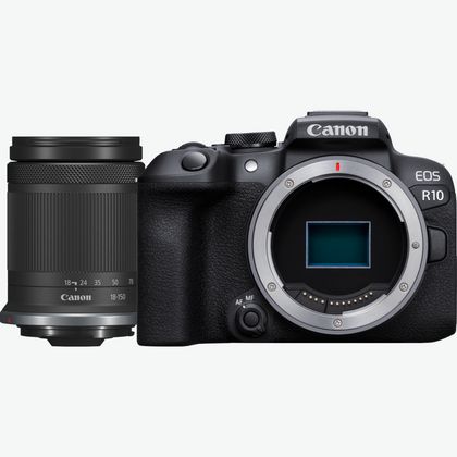 Image de Appareil photo hybride Canon EOS R10 + objectif RF-S 18-150mm F3.5-6.3 IS STM