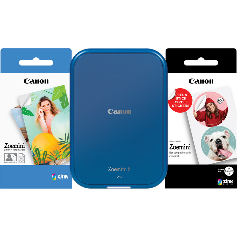 Product with photopaper packets