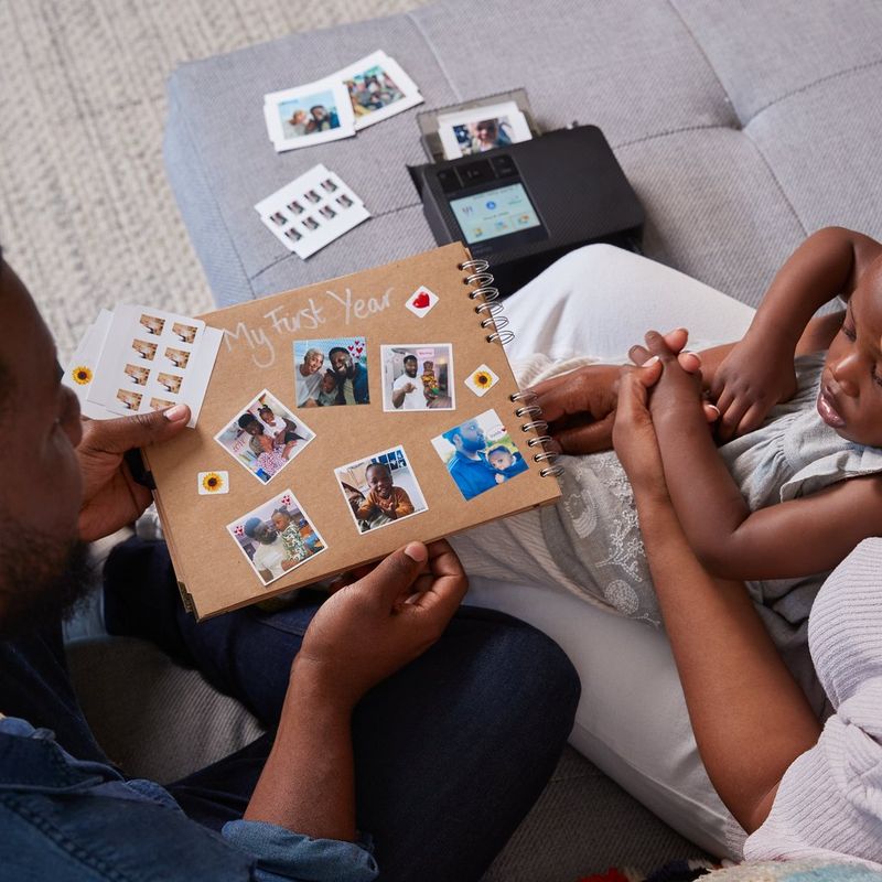 Canon SELPHY CP1500 Colour Portable Photo Printer Paper Kit, Decorating the album