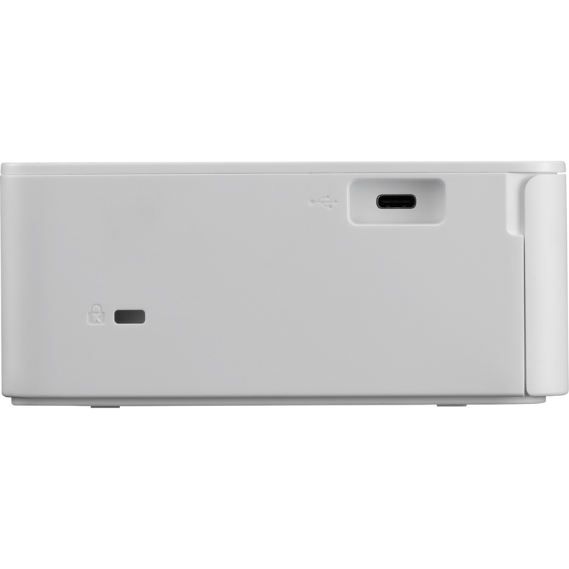 Näkymä vasemmalta ja USB-portti