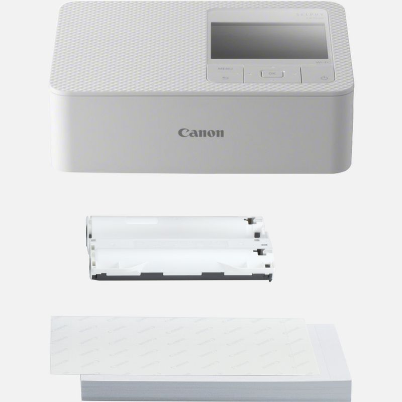 Draagbare Canon SELPHY CP1500fotoprinter en papier Wit in Wifiprinters — Canon Nederland Store