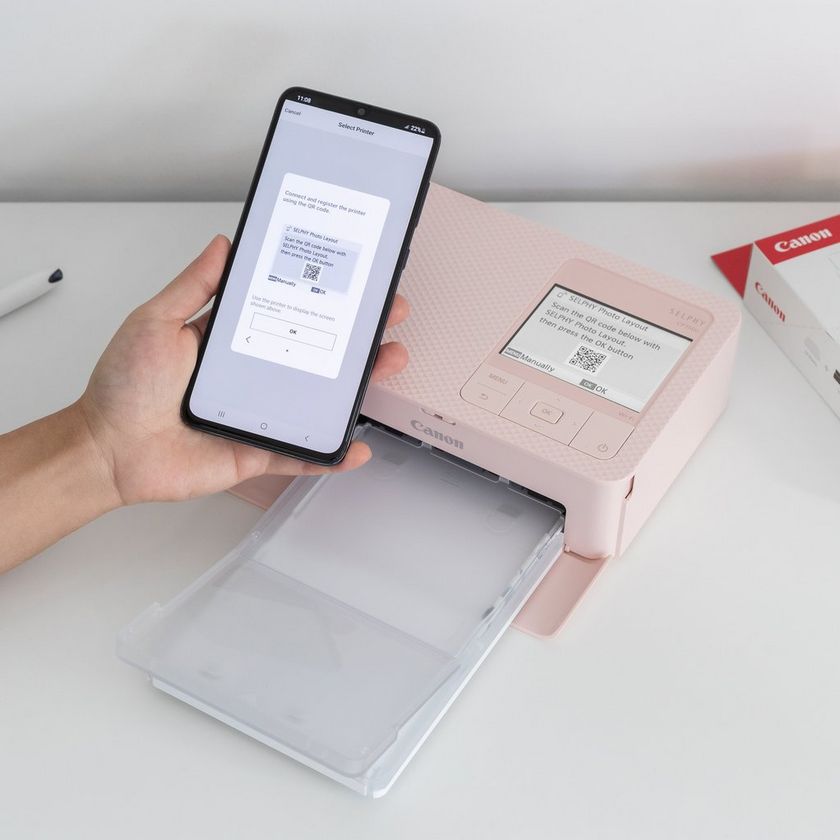 Buy Canon SELPHY CP1500 Colour Portable Photo Printer - Pink