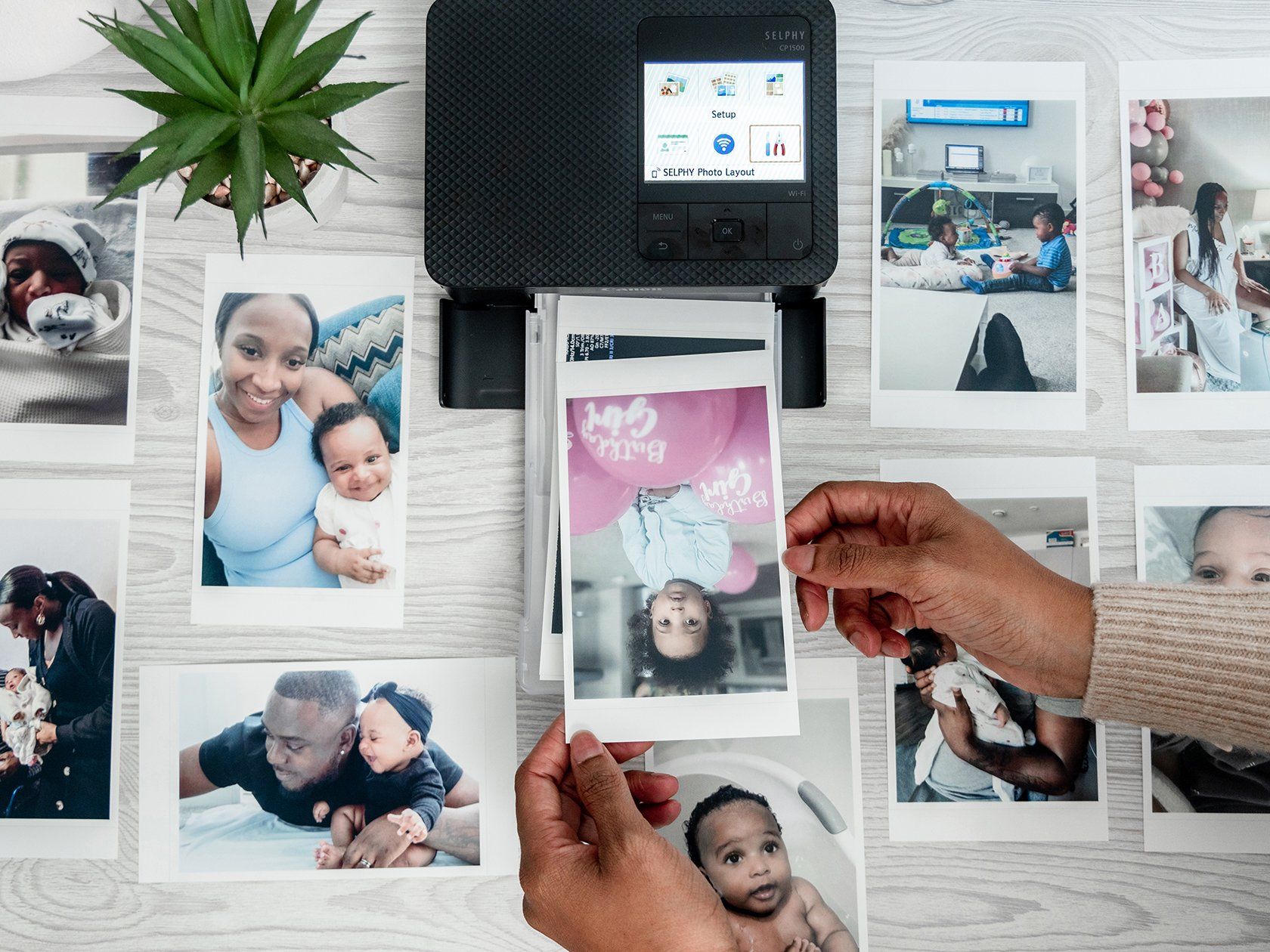 Buy Canon SELPHY CP1500 Colour Portable Photo Printer - Black — Canon UAE  Store