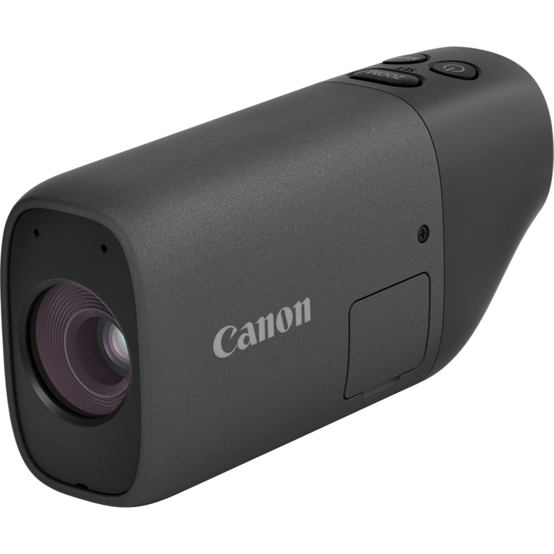 Canon PowerShot ZOOM Telephoto Monocular Compact Camera Essential Kit, Black Product Back View